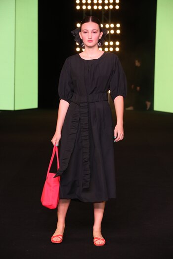 F P, la marca de Francisca Lopez Leon y Paloma Cepeda, presentó la colección primavera verano 2020 en BAFWEEK inspiradas en la ternura de las confecciones antiguas y la elección de sus materiales con una paleta de color variada
