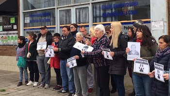 Los vecinos se manifestaron en