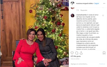 Así respondió la hija de