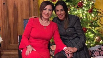 Mariana Moguel Robles junto a