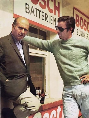 Con Fangio en las 84
