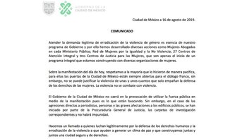 La jefa de Gobierno de