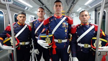 Los granaderos, rumbo a la