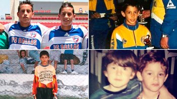 Así eran de niños los