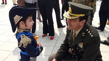 Israel saluda al coronel Gabriel