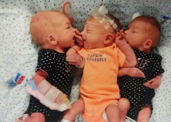 La mujer no tenía ni