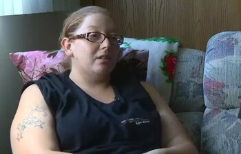 Dannette Giltz fue al hospital