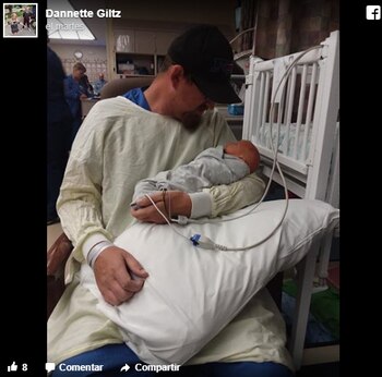 El esposo de Dannette con