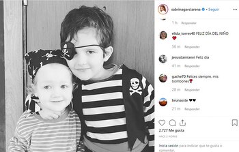 Sabrina Garcierena publicó una foto