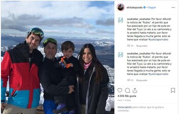 El Chato Prada se mostró