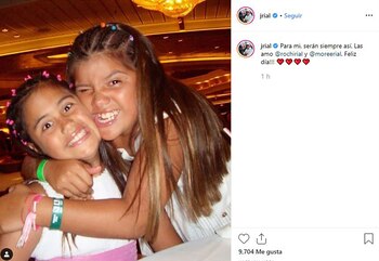 El tierno mensaje de Jorge