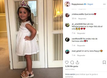 Floppy Tesouro, enamorada de la