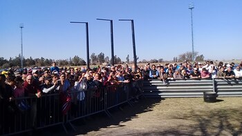 El público durante la charla