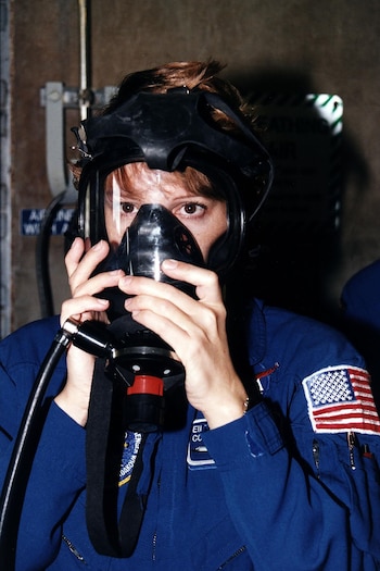 La astronauta Eileen Marie Collins