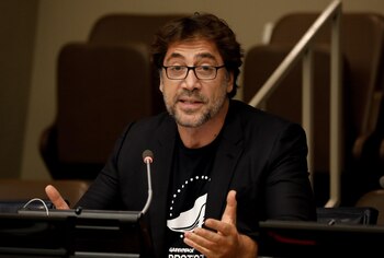 Bardem se presentó ante la