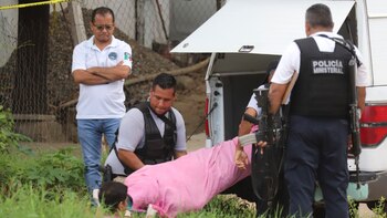 En Acapulco, Guerrero el cuerpo