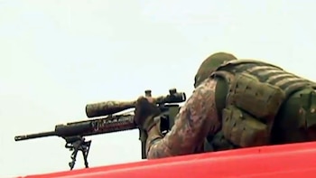 Francotiradores apuntan al secuestrador