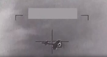 El derribo de un drone