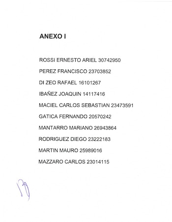 El listado “prioritario” con los diez barras con derecho de admisión