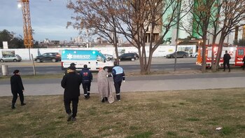 La mujer fue derivada al