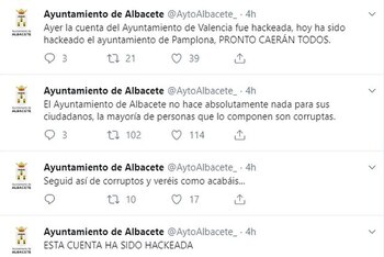 Hackeo a la cuenta de