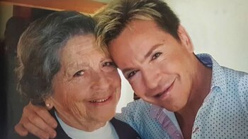 Guido Süller y su mamá,