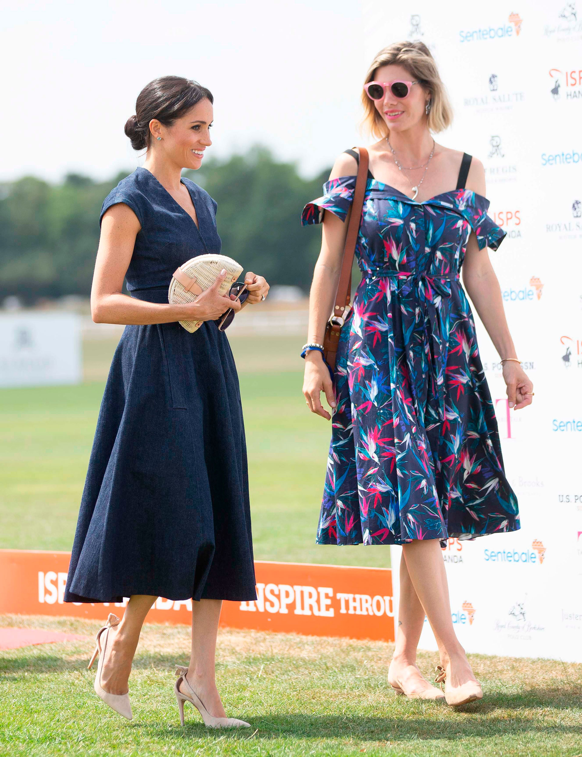 Meghan y Delfina Frers son