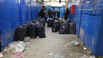 En el lugar también encontraron