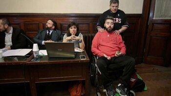 Lucas Cabello fue baleado tres