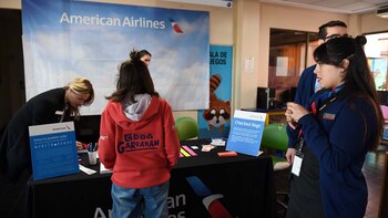 Los niños pudieron vivir una