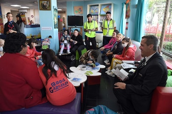 En la sala de espera