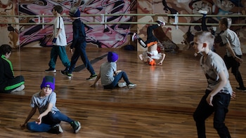 Una clase en Infinity Dance