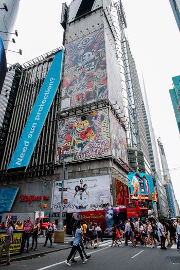 El mural más grande de Nueva York, por Domingo Zapata (EFE)