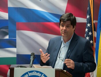 El periodista español Manuel Aguilera