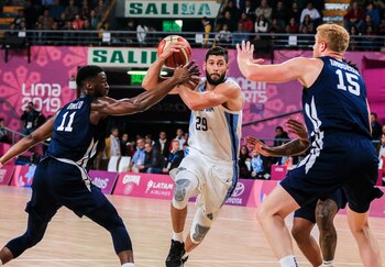 Patricio Garino es uno de los pilares de Sergio Hernández para el Mundial de China ( credits: Lima 2019)