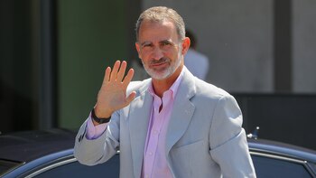 El rey Felipe VI llega