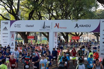 Más de 20 mil corredores