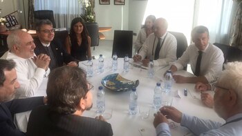 El canciller iraní Mohammad Javad