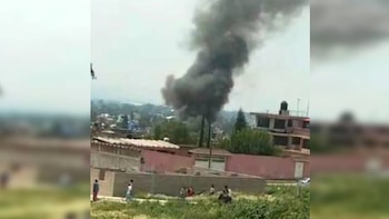 Una casa que almacenaba materiales