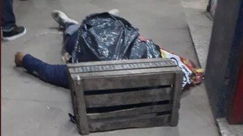 El delincuente abatido por la