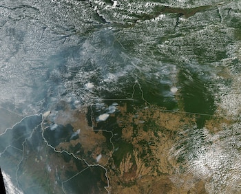 Imagen de satélite que muestra