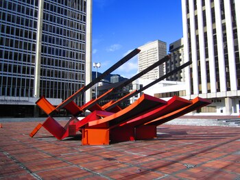 “Escultura Nave Espacial”, Bogotá (Foto: