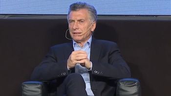 El presidente Mauricio Macri