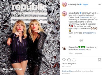 Jade Jolie imita a la