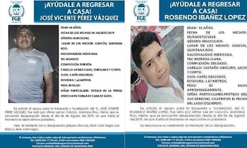 José Vicente y Rosendo Ibáñez