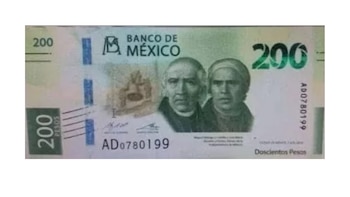 El billete empezó a circular