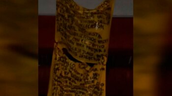 Las mantas fueron colocadas en