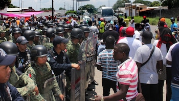 En Chiapas se han registrado conatos de enfrentamientos con las autoridades. (EFE)