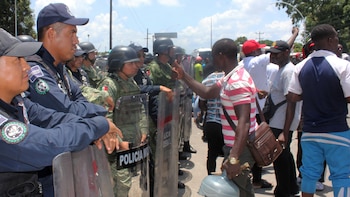 Los migranes denunciaron vivir en