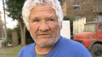 Danilo Santa María, el conductor del camión del choque (Canal 13)